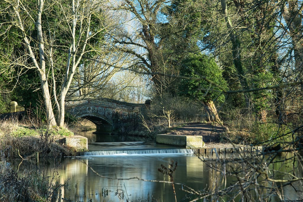 Knettishall heath bridge Knettishall heath bridge